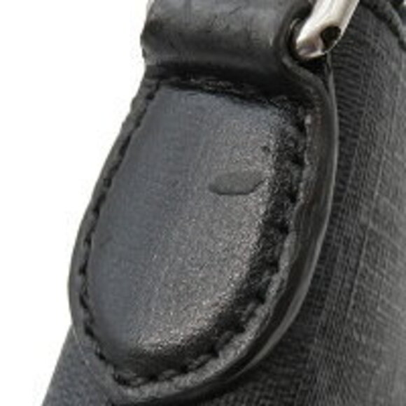 Gucci Interlocking GG Supreme Bag Black Shoulder Clutch - Picture 6 of 8